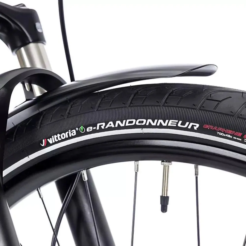 Vittoria e-Randonneur 27.5" Tyre with Puncture Protection Layer and Reflective Sidewall Stripe