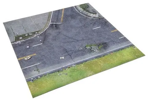 WALKING DEAD  -  ALL OUT WAR - DELUXE MAT ATLANTA SUBURBS