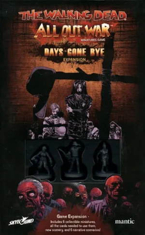 WALKING DEAD  -  ALL OUT WAR - Miniature Game Days Gone Bye