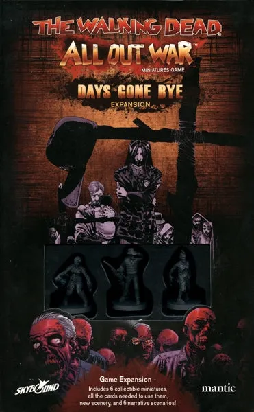 WALKING DEAD  -  ALL OUT WAR - Miniature Game Days Gone Bye