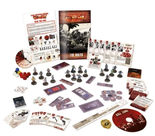 WALKING DEAD  -  ALL OUT WAR - Miniature Game
