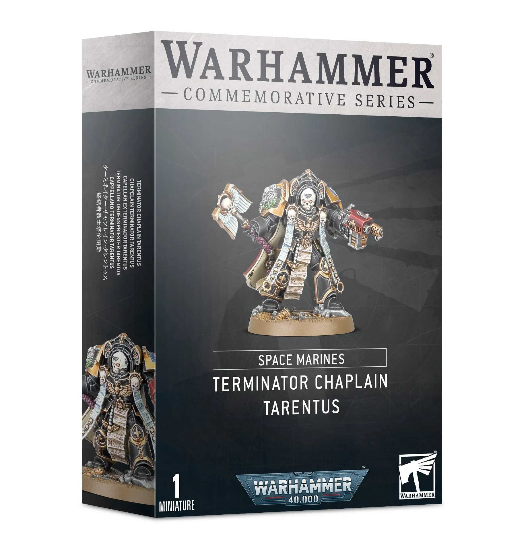 Warhammer 40K Space Marines Terminator Chaplain Tarentus