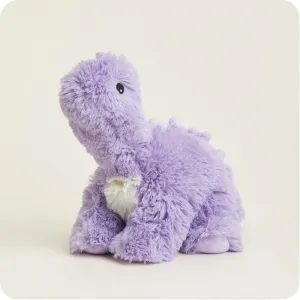 Warmies® Cozy Plush Purple Long Neck Dinosaur