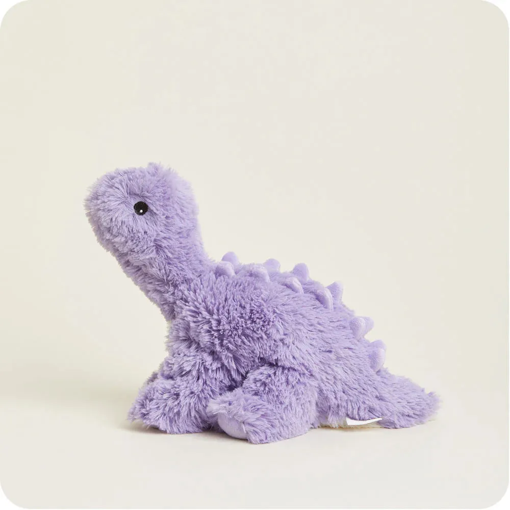 Warmies® Cozy Plush Purple Long Neck Dinosaur