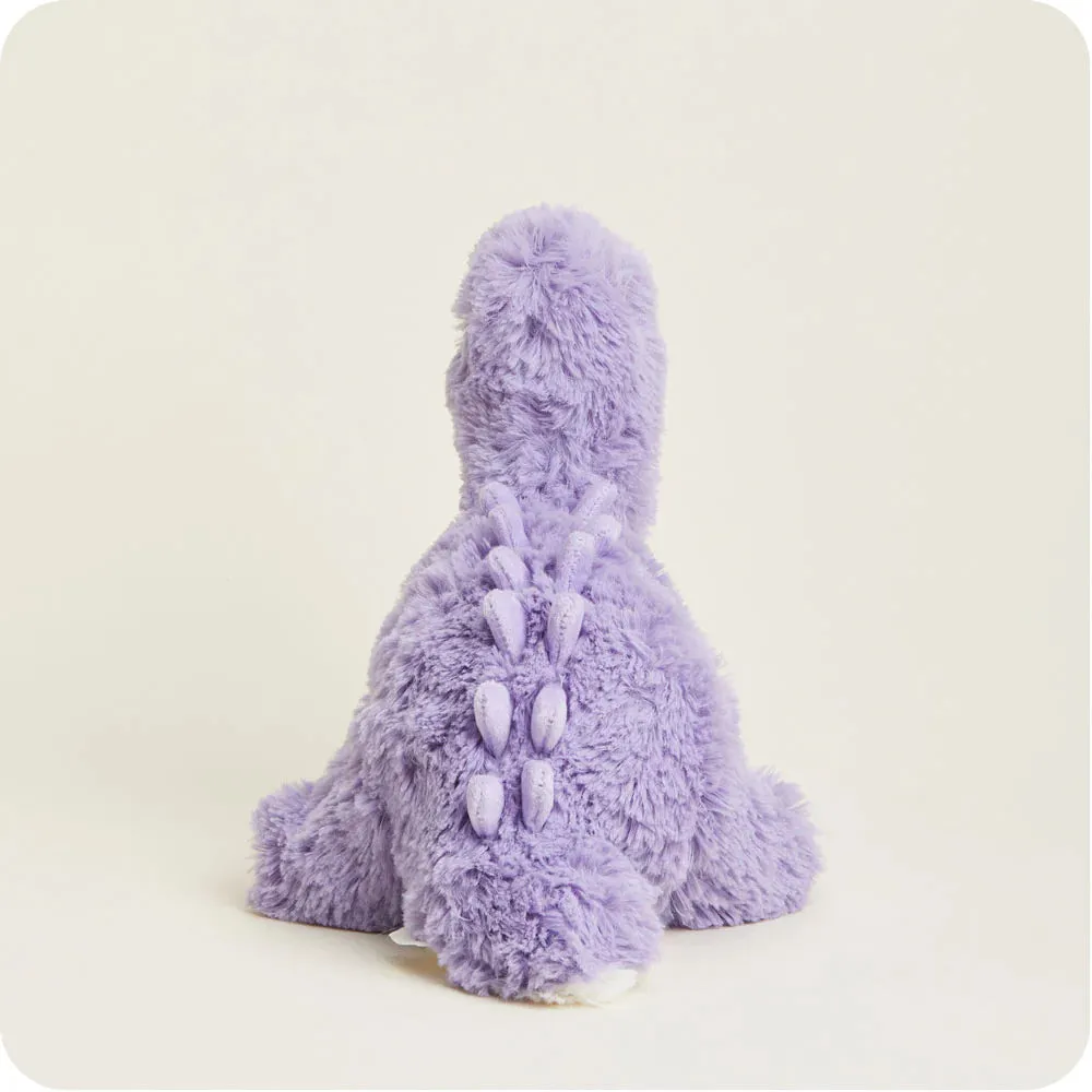 Warmies® Cozy Plush Purple Long Neck Dinosaur