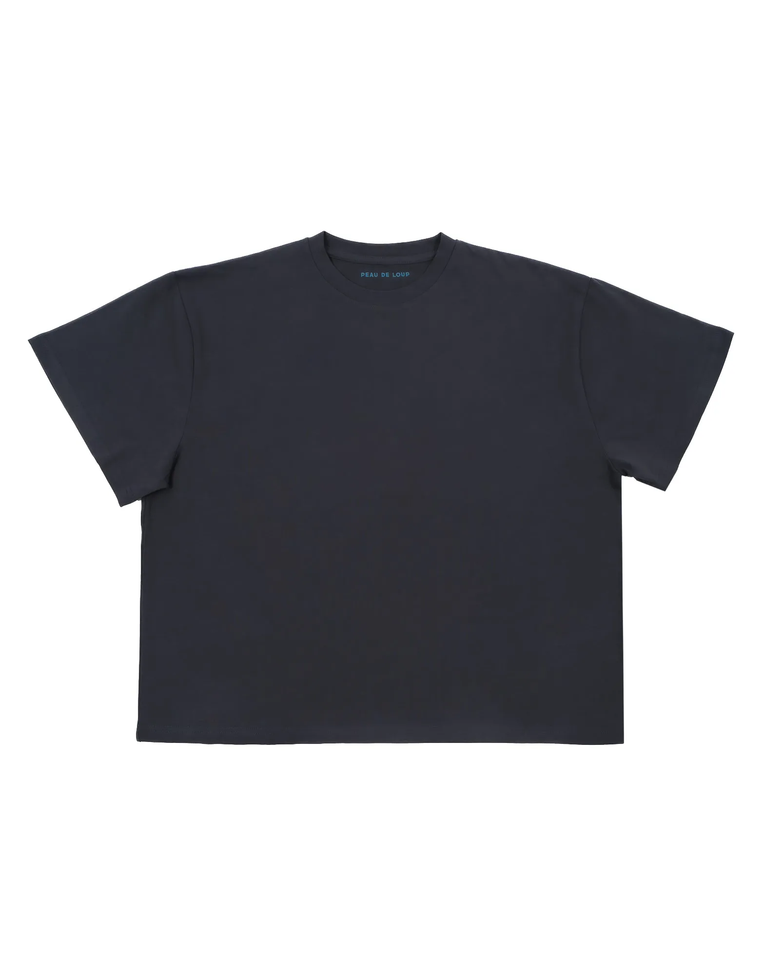 Washed Black Boxy Tee