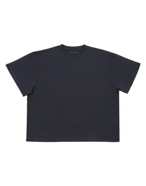 Washed Black Boxy Tee