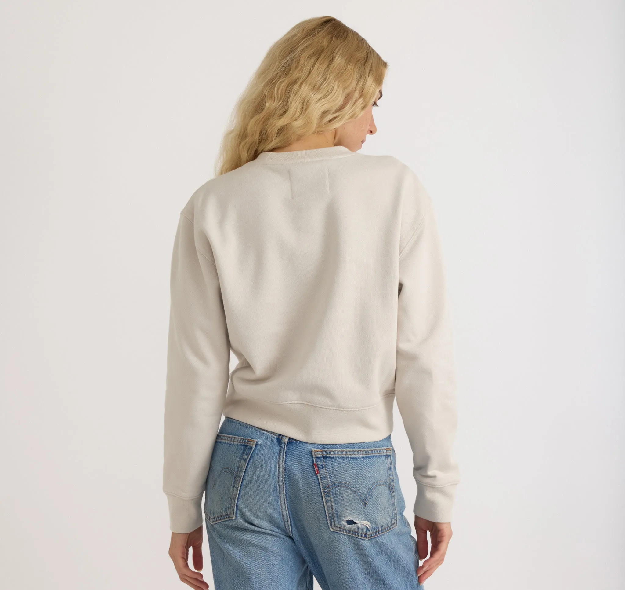 Weekend Boxy Crewneck Sweatshirt