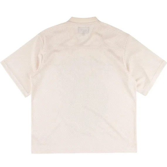 Welcome Omen Mesh Football Jersey - Bone