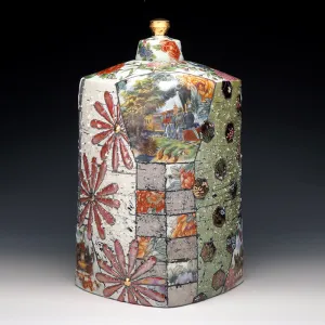 Western Expansion Lidded Jar