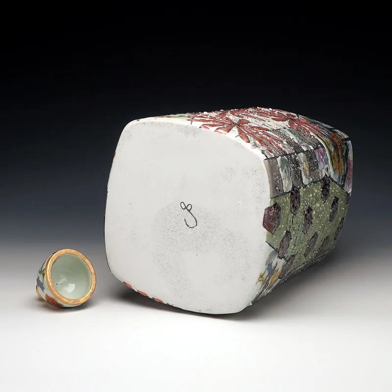 Western Expansion Lidded Jar