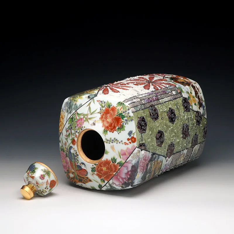 Western Expansion Lidded Jar