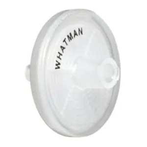 Whatman 6747-2504 25mm Dia, Puradisc, Non-Sterile, 0.45 micrometer Pore Size, Polyvinylidene Difluoride (PVDF), 200/pk (PN:6747-2504)