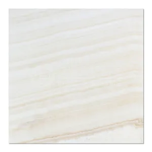 White Onyx (Bianco Fantastico) 18 X 18 Field Tile, Vein-Cut, Polished (Small Sample)