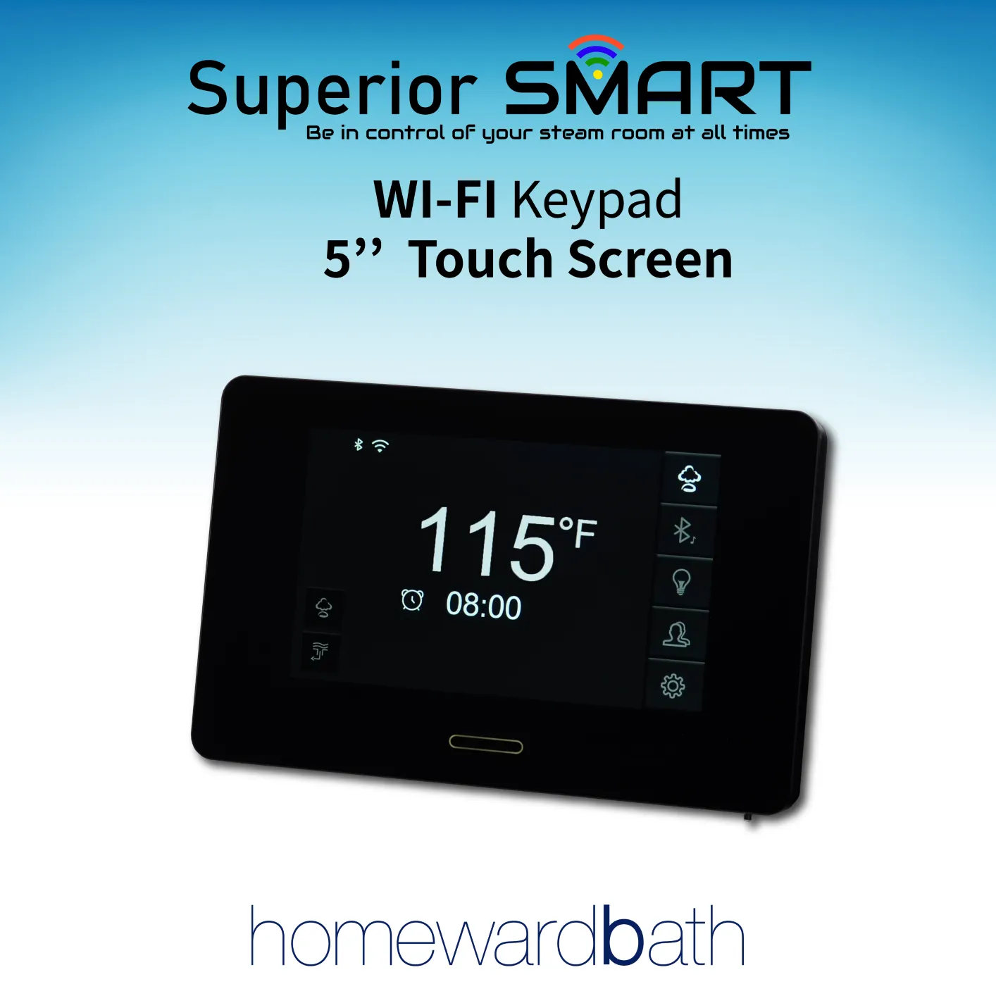 WiFi Superior SMART Steam Shower Generator Kit 6kW