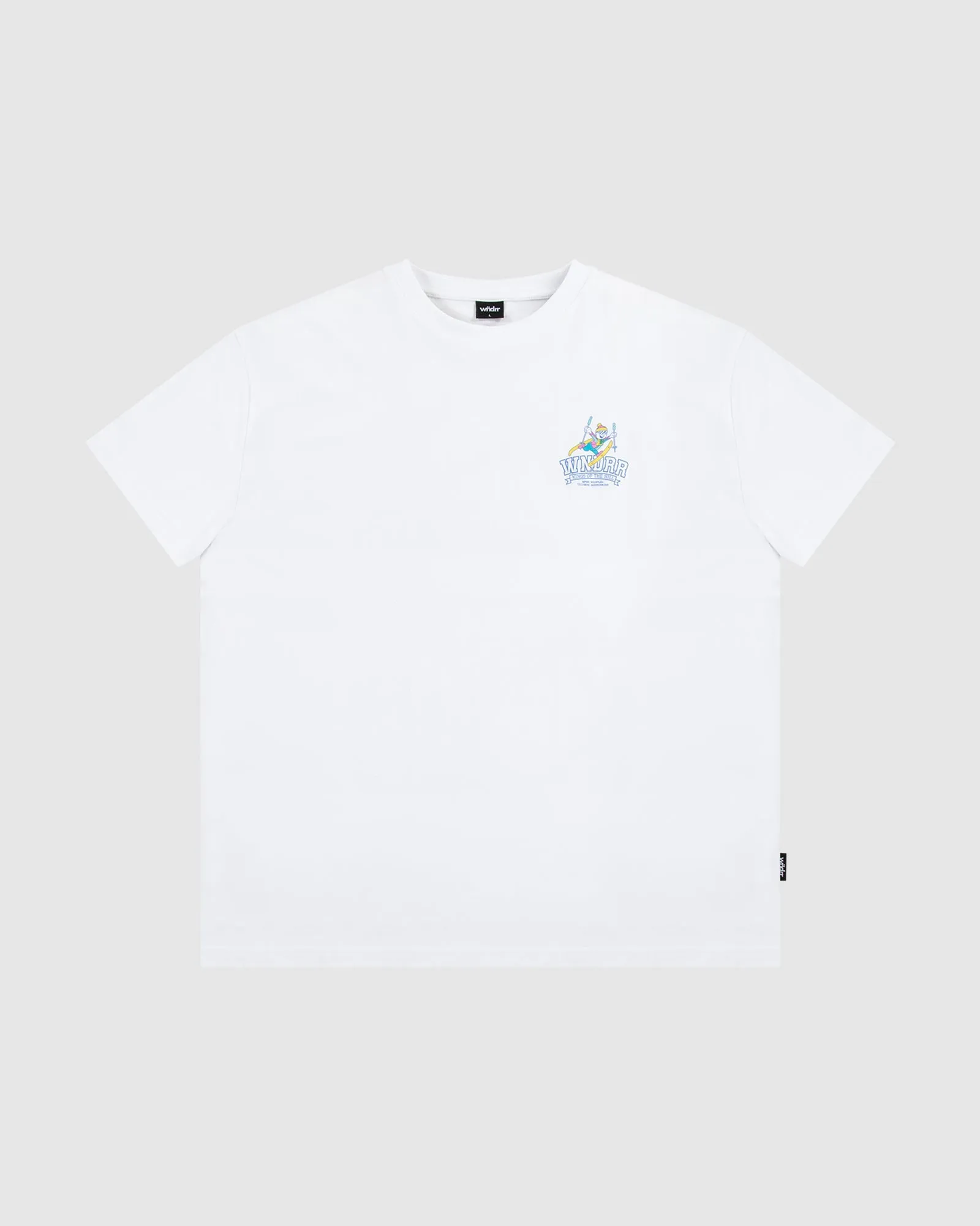 WINTER SPORTS BOX FIT TEE - WHITE