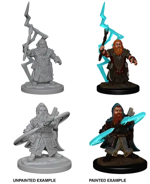 Wizkids Pathfinder Minis 73188 Dwarf Male Sorcerer
