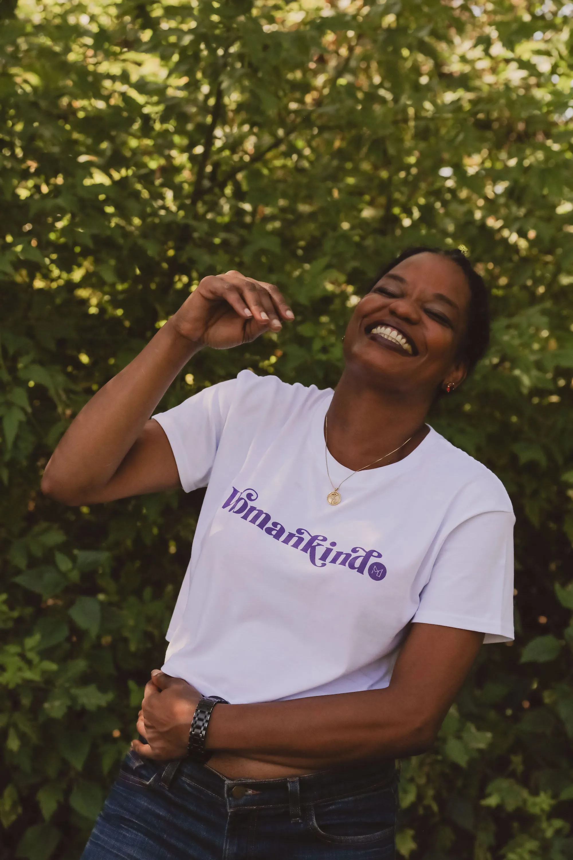 Womankind Boxy Cropped Tee