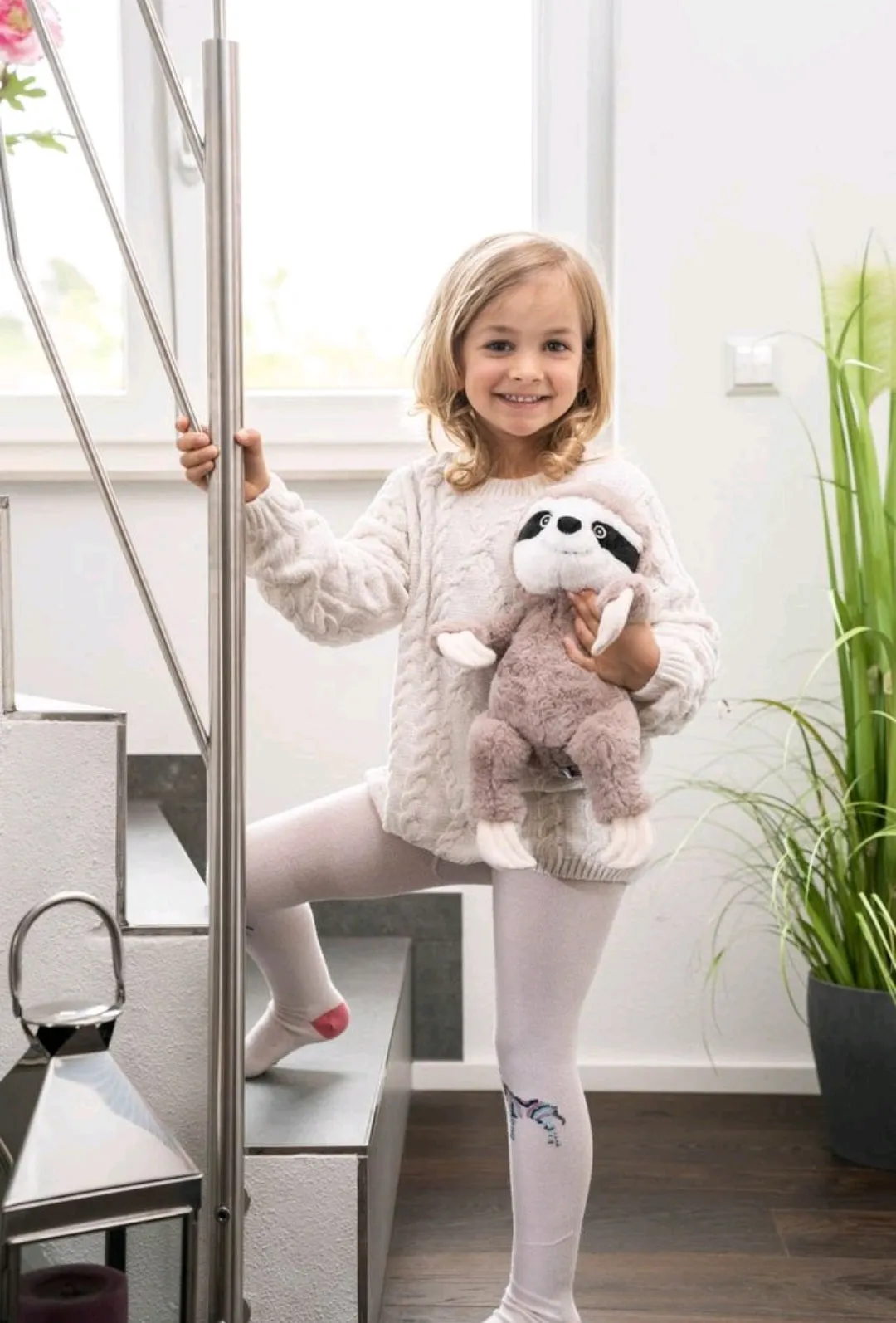 Wärmetier Faultier Wärmflasche Kuscheltier Warmie Habibi Plush