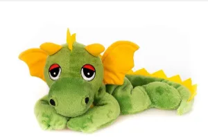 Wärmetier Glücksdrache Wärmflasche Kuscheltier Grün Warmie Habibi Plush
