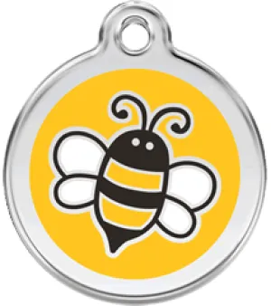 Yellow Bumble Bee ID Tag