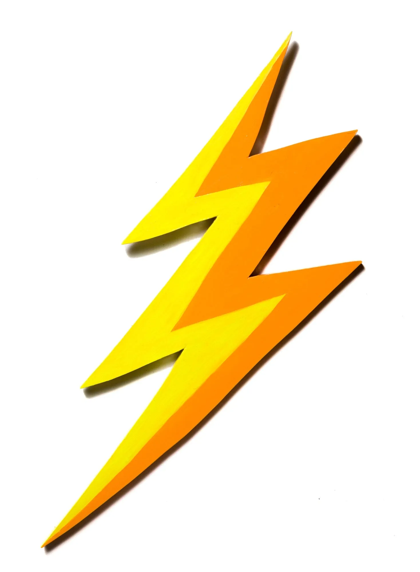 yellow lightning bolt