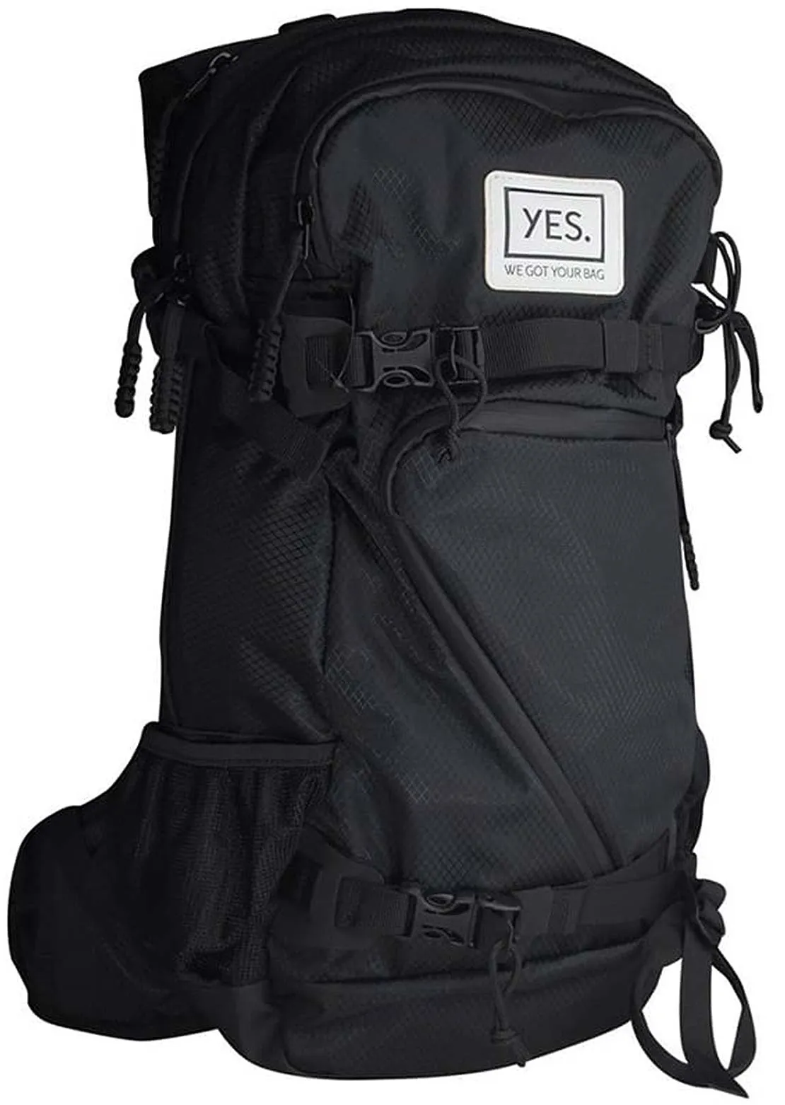 YES. 16L Black Backpack