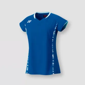 YONEX Japan National Team Wear Women's Crew Neck Shirt 20688EX (Blast Blue)