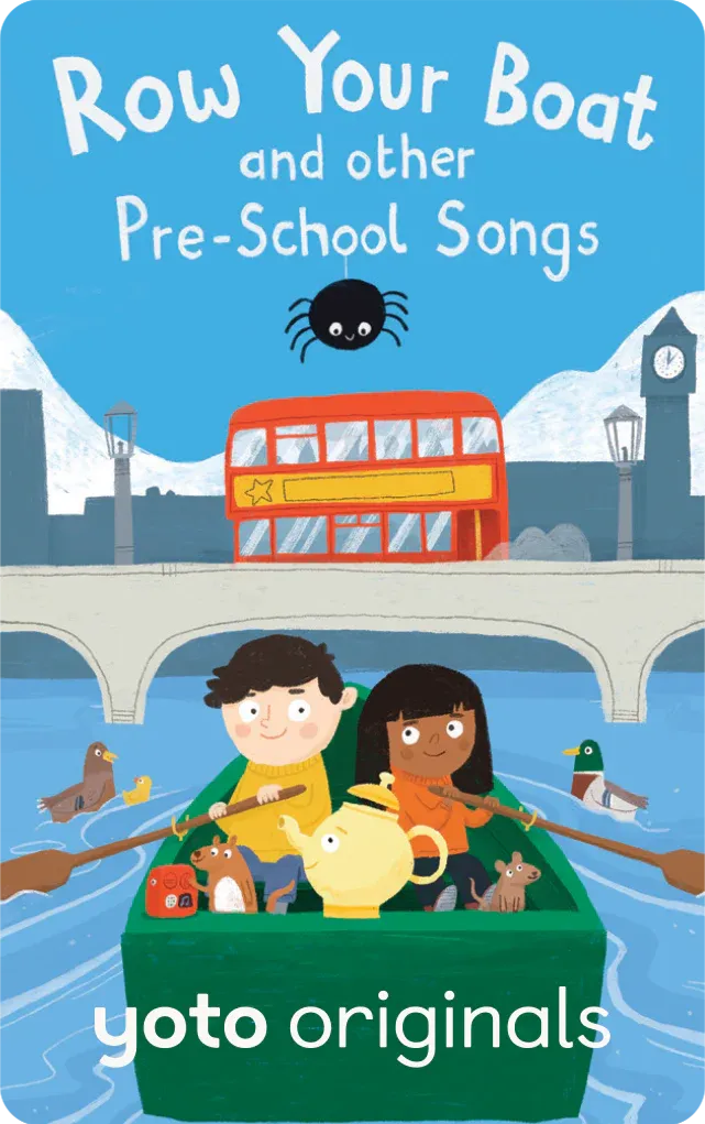Yoto Player Card - Row Your Boat and other Pre-School Songs