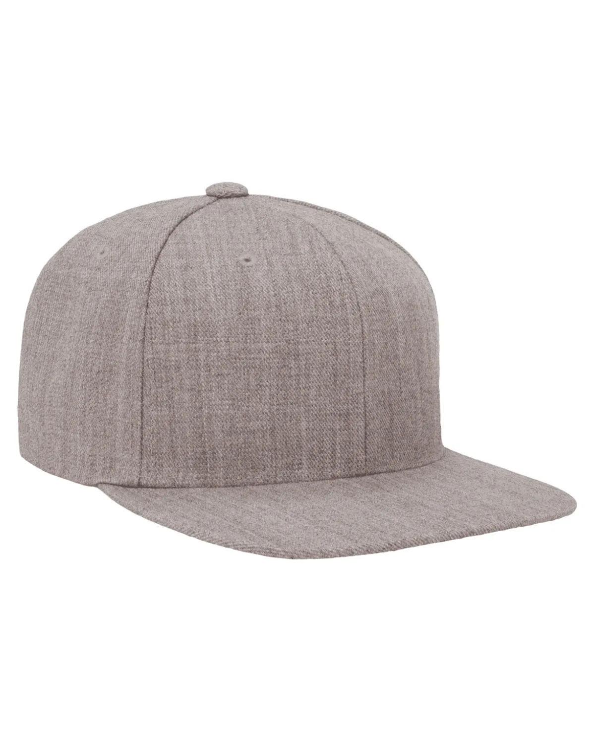 Yupoong 6-Panel Structured Flat Visor Cap