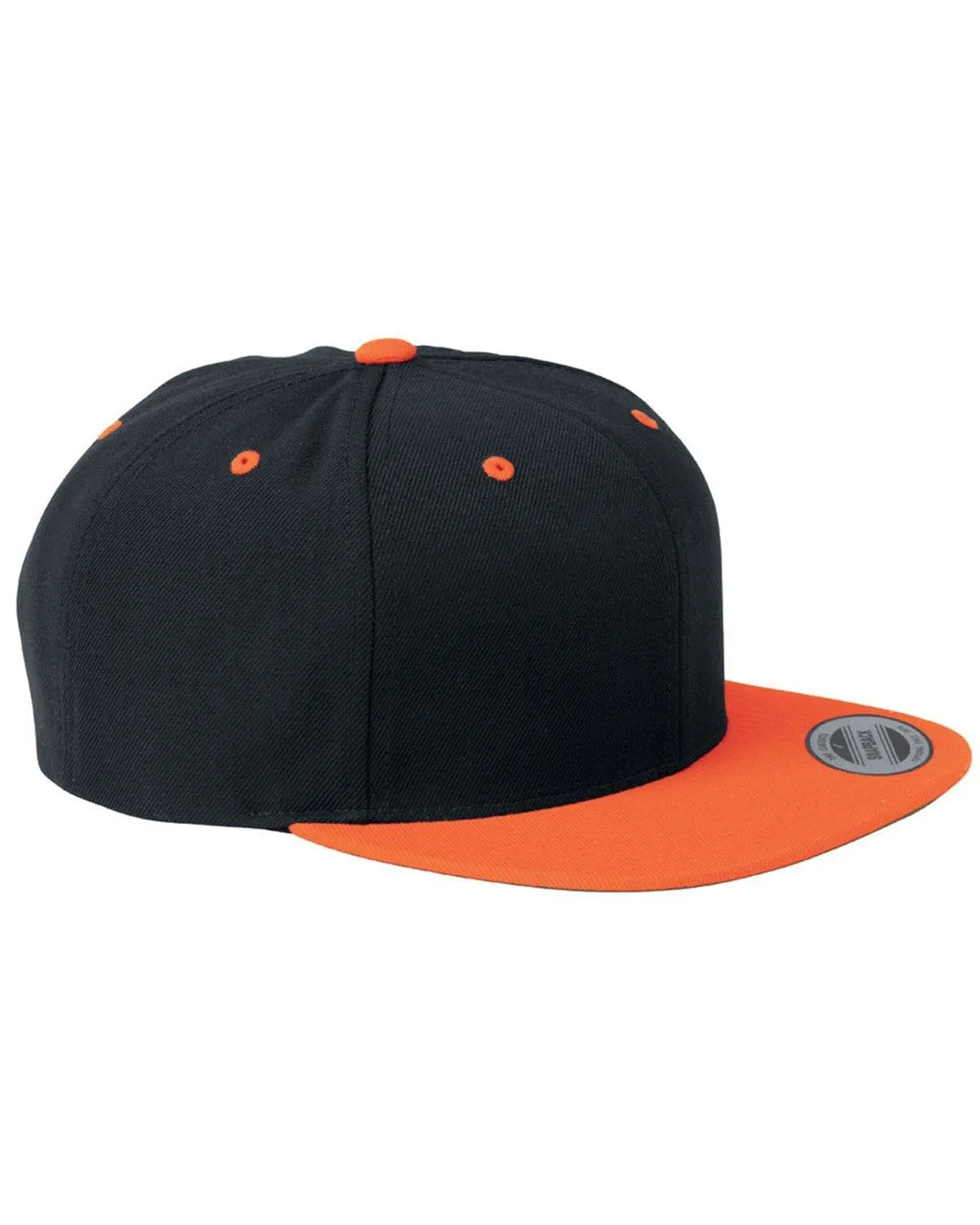 Yupoong 6-Panel Structured Flat Visor Cap