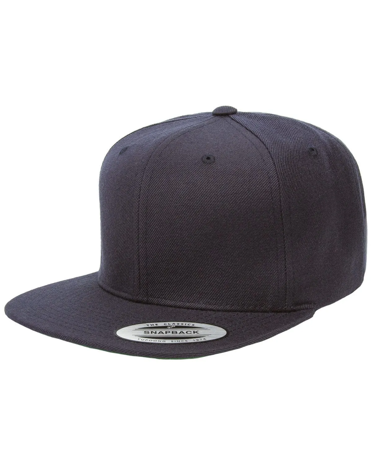 Yupoong 6-Panel Structured Flat Visor Cap