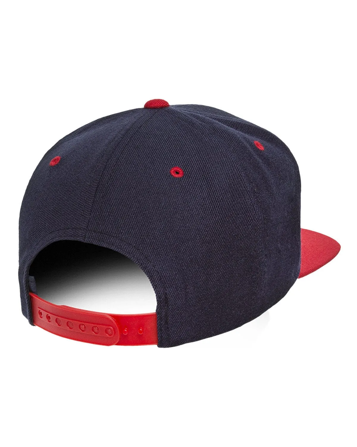Yupoong 6-Panel Structured Flat Visor Cap