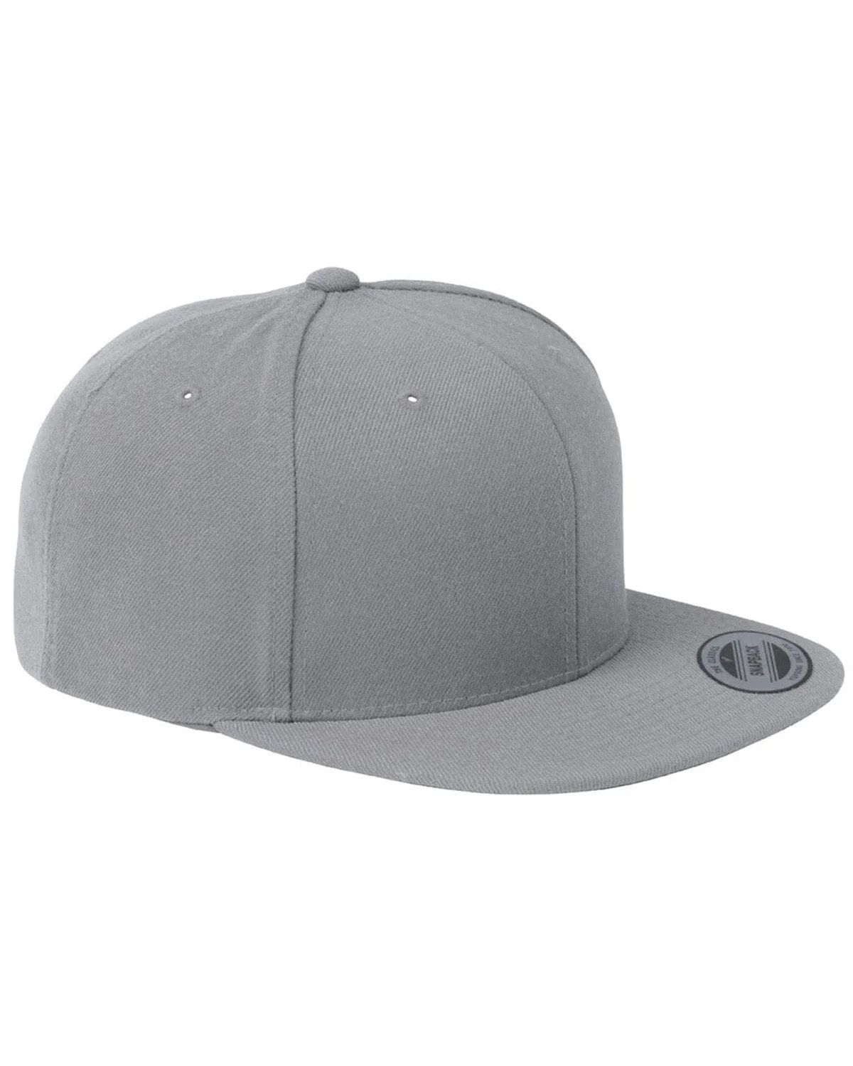 Yupoong 6-Panel Structured Flat Visor Cap