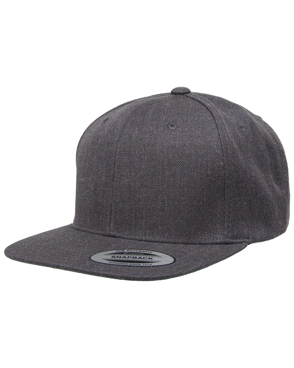 Yupoong 6-Panel Structured Flat Visor Cap