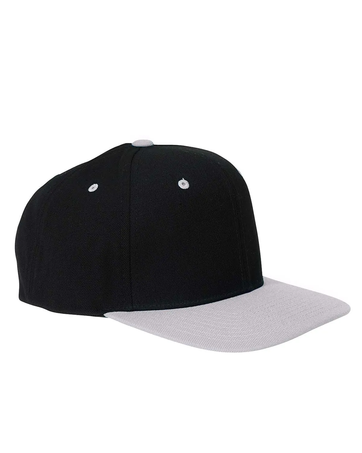 Yupoong 6-Panel Structured Flat Visor Cap