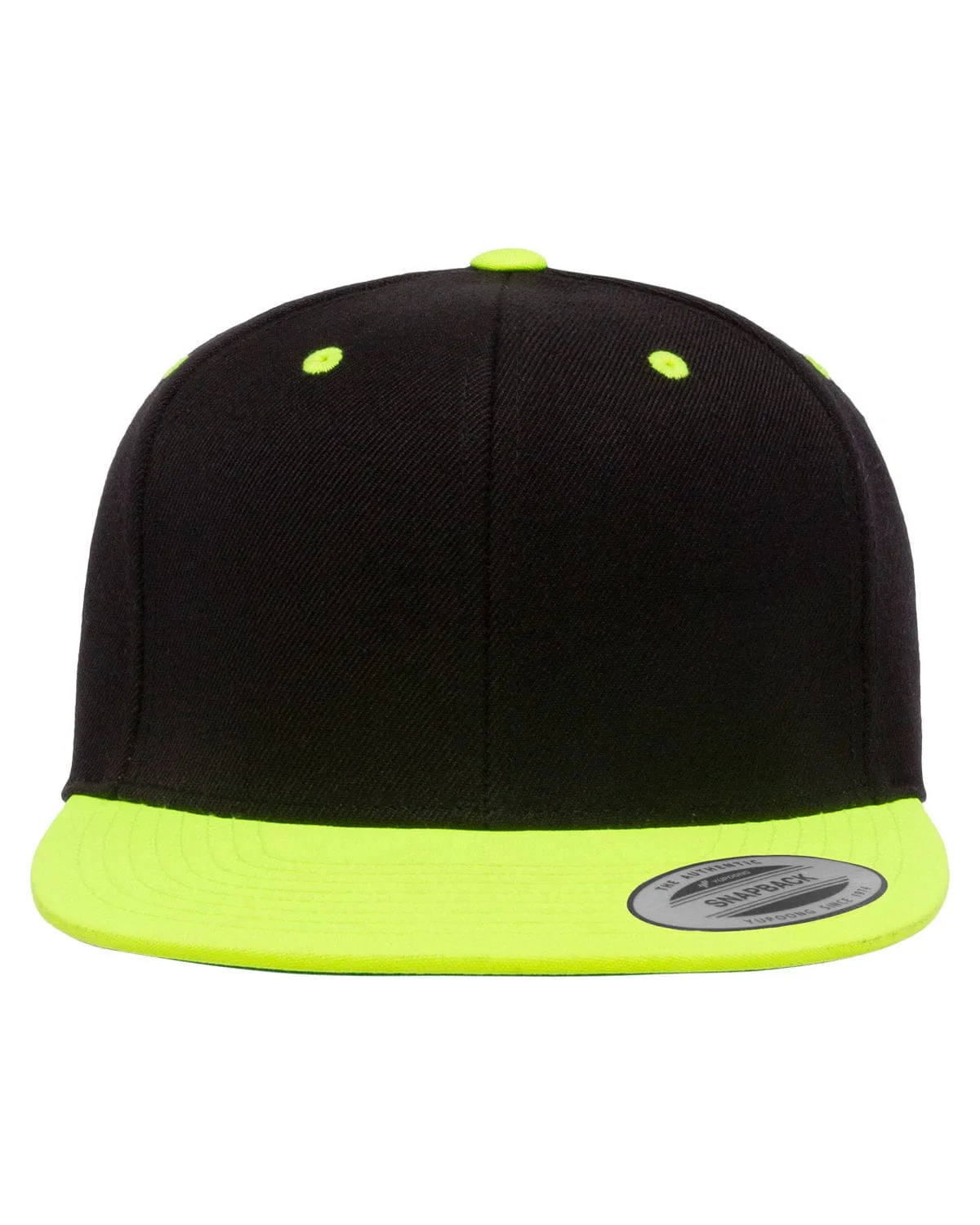 Yupoong 6-Panel Structured Flat Visor Cap