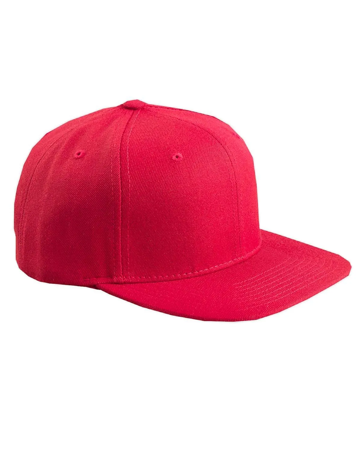 Yupoong 6-Panel Structured Flat Visor Cap