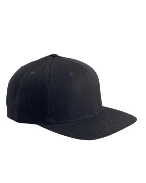 Yupoong 6-Panel Structured Flat Visor Cap