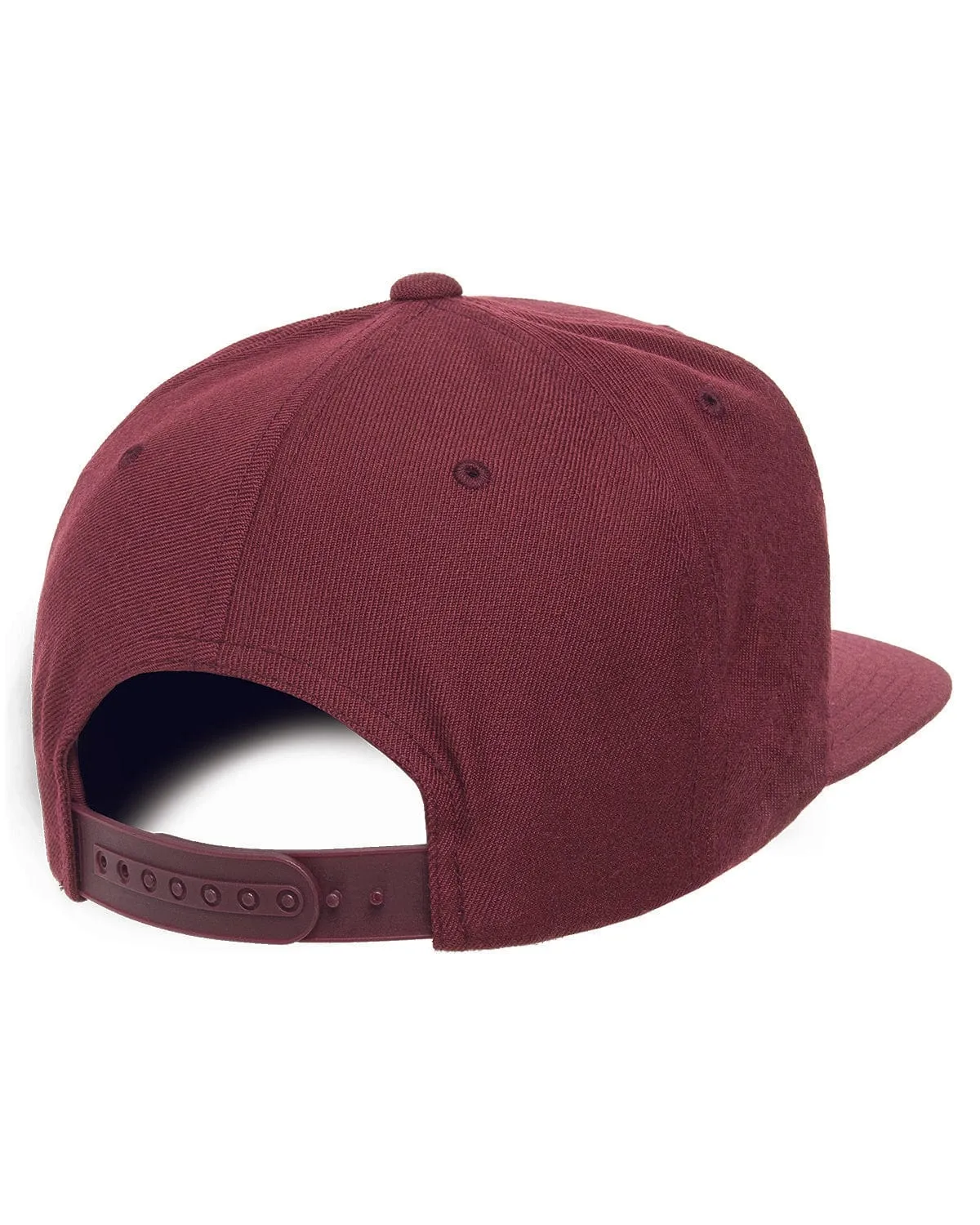 Yupoong 6-Panel Structured Flat Visor Cap