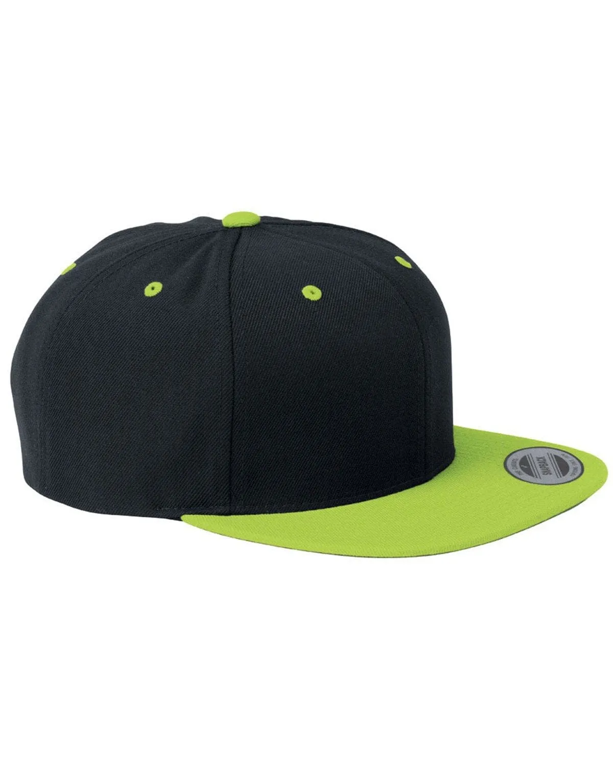 Yupoong 6-Panel Structured Flat Visor Cap