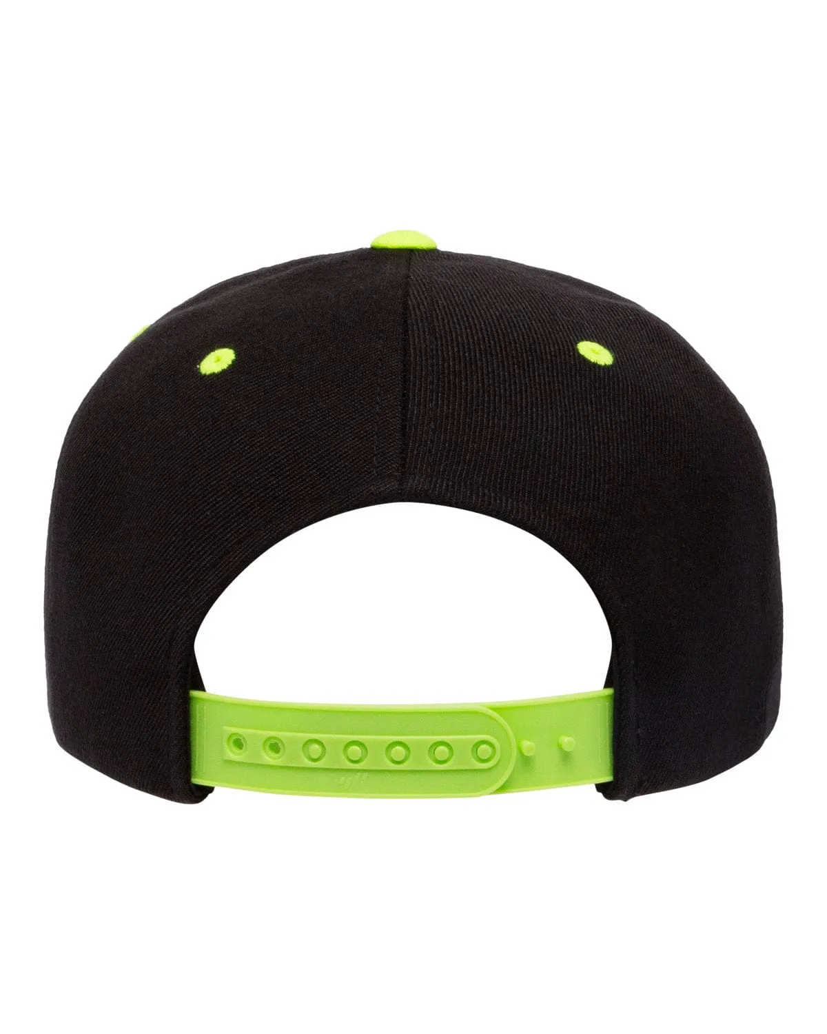 Yupoong 6-Panel Structured Flat Visor Cap