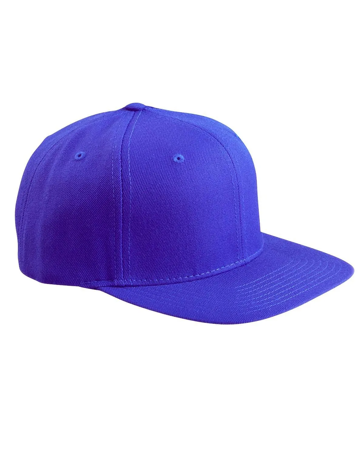 Yupoong 6-Panel Structured Flat Visor Cap