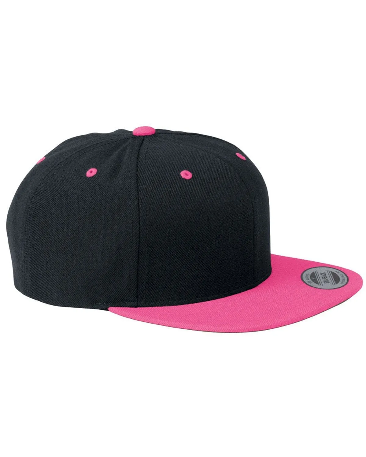 Yupoong 6-Panel Structured Flat Visor Cap