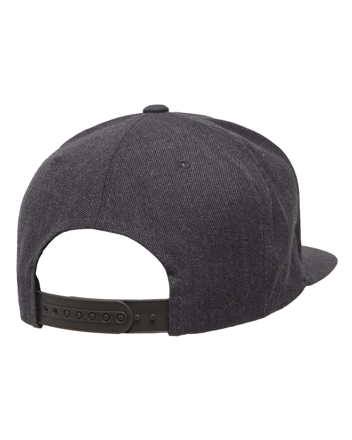 Yupoong 6-Panel Structured Flat Visor Cap