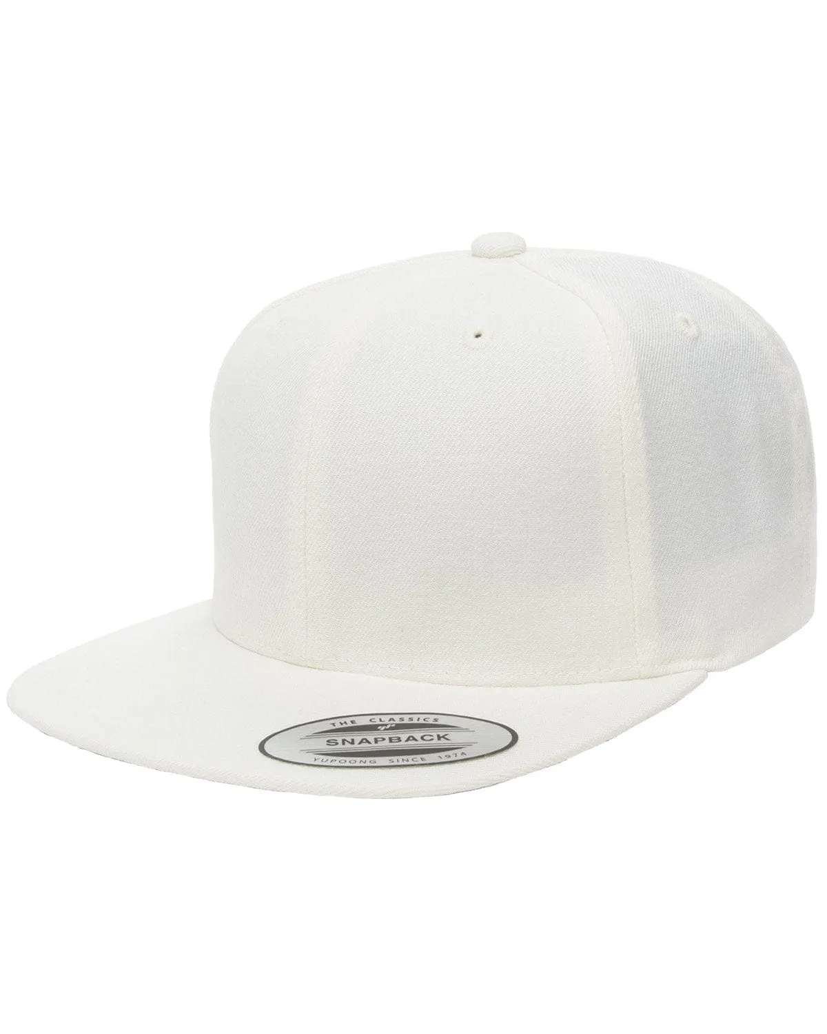 Yupoong 6-Panel Structured Flat Visor Cap