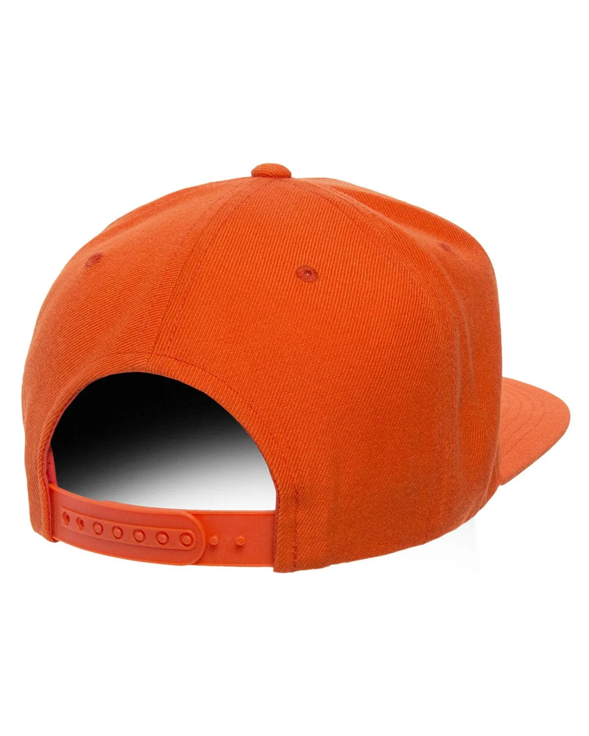 Yupoong 6-Panel Structured Flat Visor Cap