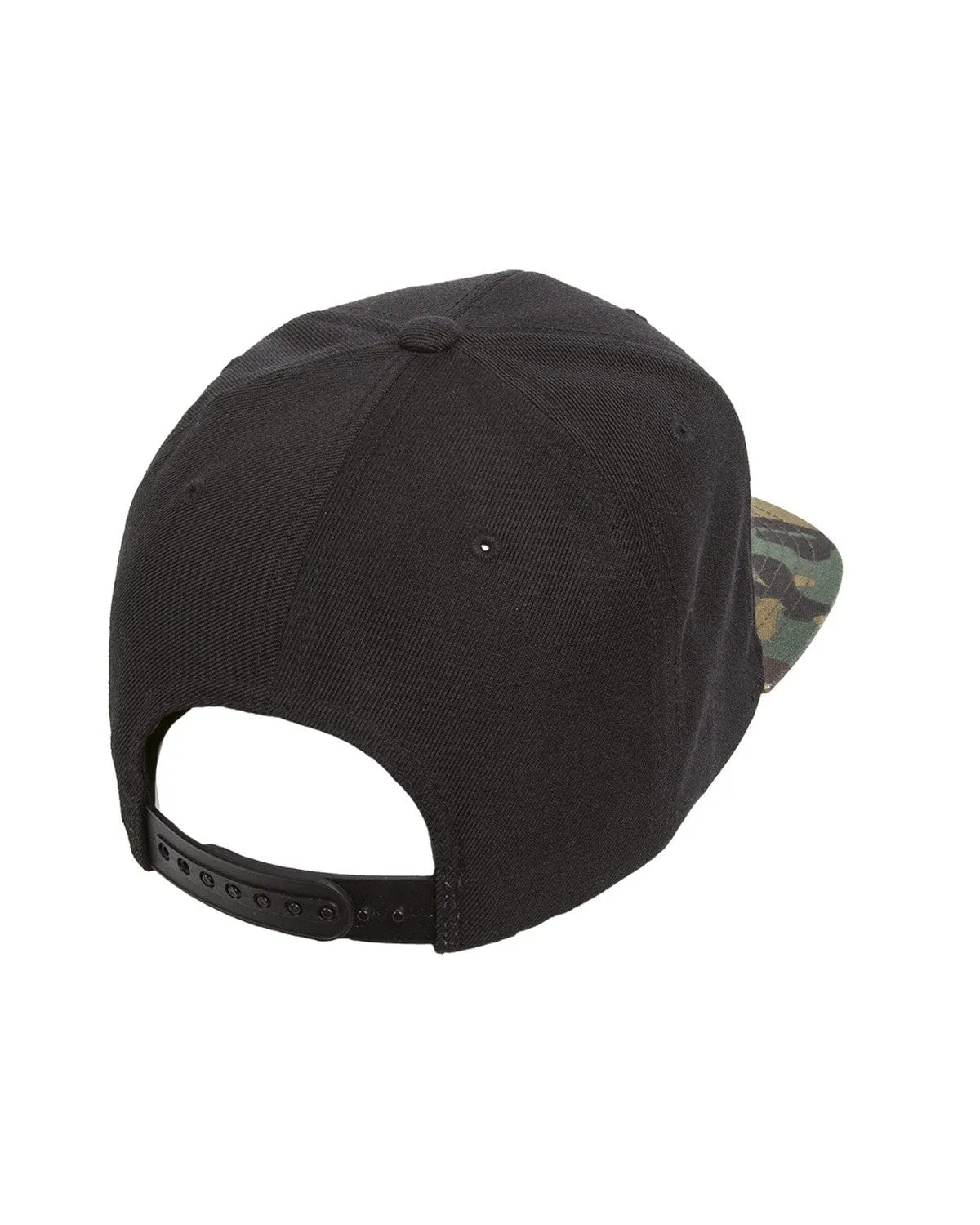Yupoong 6-Panel Structured Flat Visor Cap