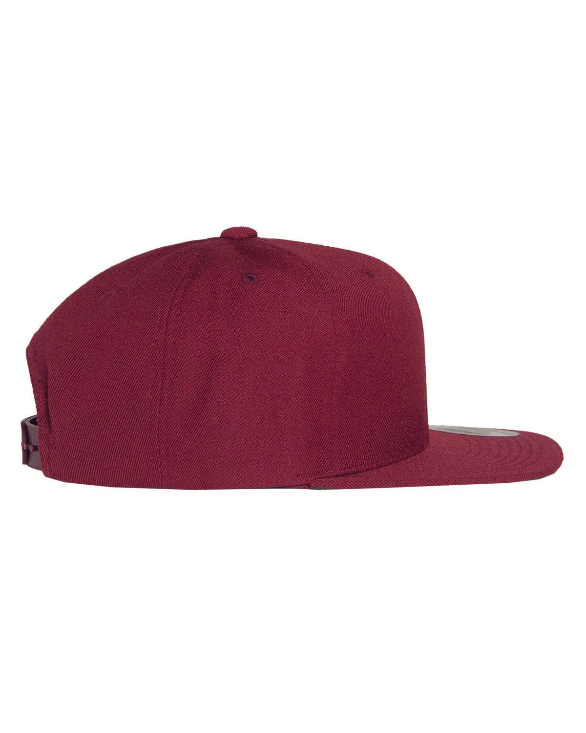 Yupoong 6-Panel Structured Flat Visor Cap