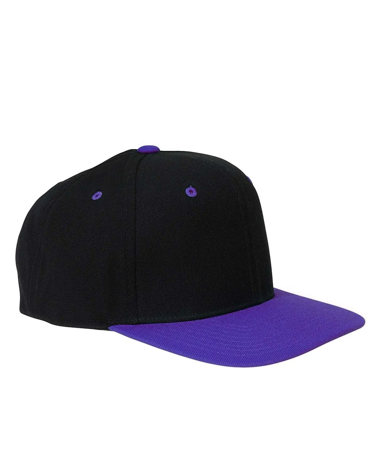Yupoong 6-Panel Structured Flat Visor Cap